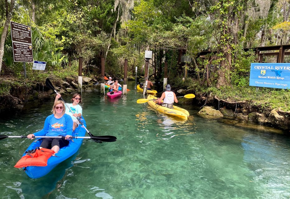 Crystal River – The best place in the U.S. to swim with manatees.